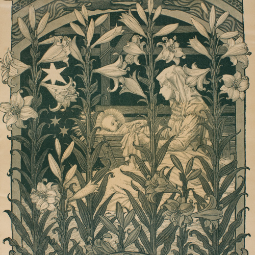 image for: Eugène Samuel Grasset - Harper&#039;s Weekly. Christmas Announcements 1896 - 1896