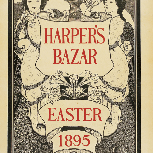 image for: Maxfield Parrish - Harper&#039;s Bazar. Easter 1895 - 1895