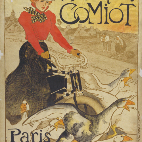 image for: Théophile Alexandre Steinlen - Motocycles Comiot - 1899