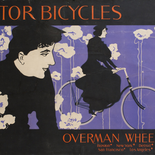 image for: William Henry Bradley - Victor Bicycles - 1896
