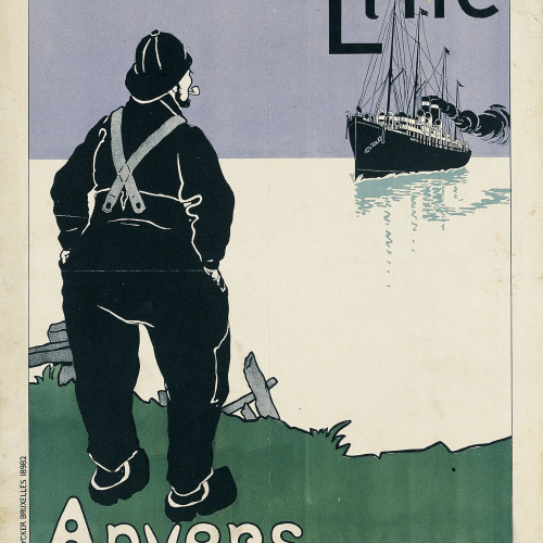 image for: Henri Cassiers - Red Star Line - 1898