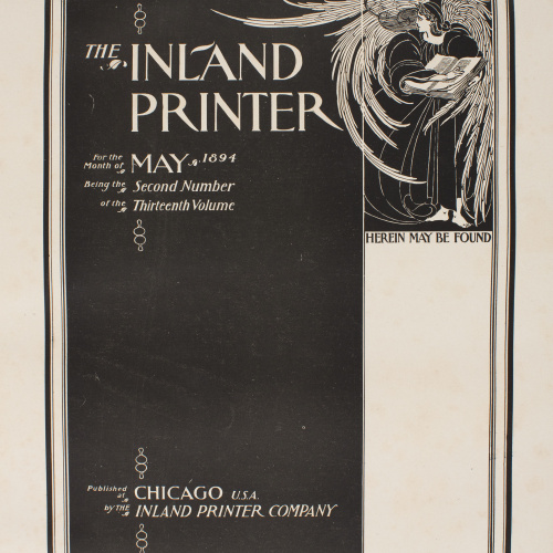 image for: William Henry Bradley - The Inland Printer For the Month of May 1894 - 1894