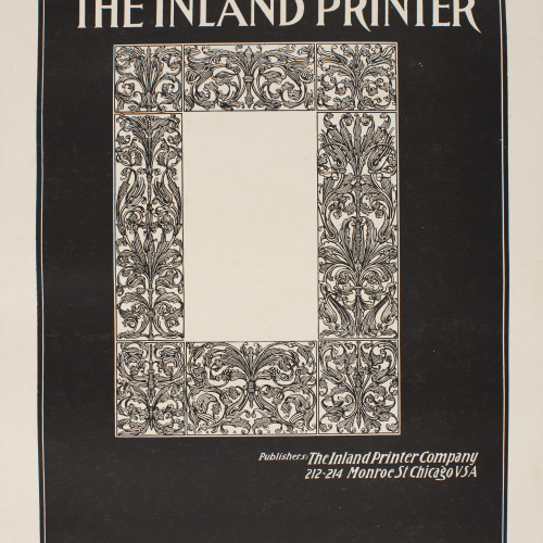 image for: William Henry Bradley - The Inland Printer. October, 1894 - 1894