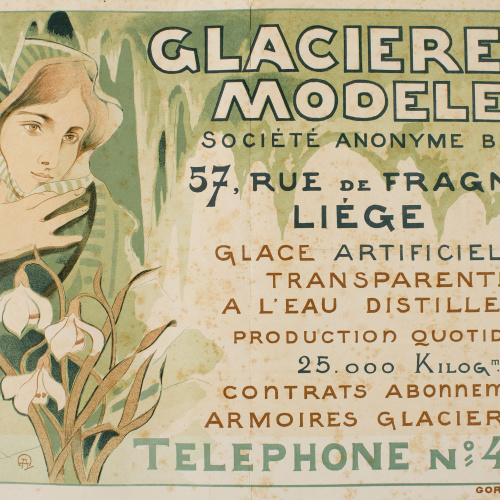 image for: Auguste Donnay - Glacieres Modeles - Cap a 1890-1905