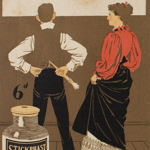 image for: Philip William May - Stickphast paste - Cap a 1896