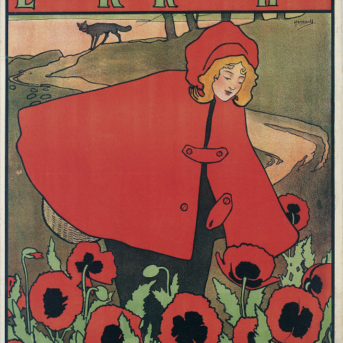 image for: John Hassall - Little Red Riding Hood - 1898