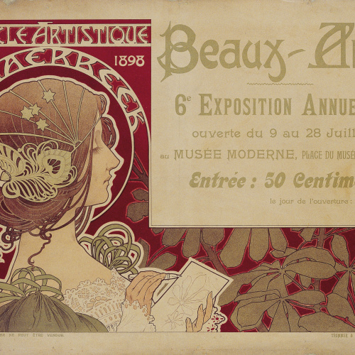 image for: Henri Privat-Livemont - Cercle Artistique de Schaerbeek - 1898
