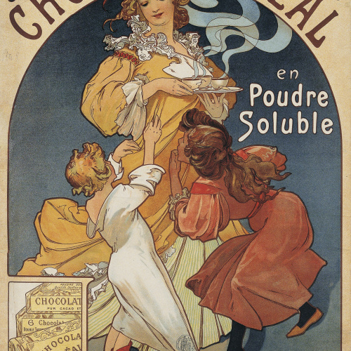 image for: Alphonse-Marie Mucha - Chocolat Idéal - Anterior a 1897