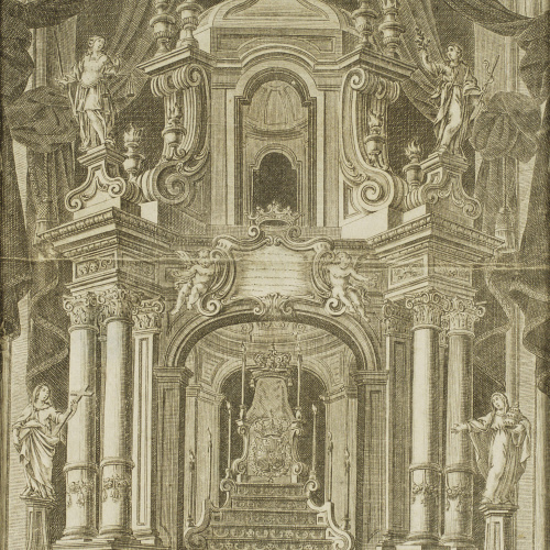image for: Ignasi Valls - Túmul de Felip V - Posterior a 1746