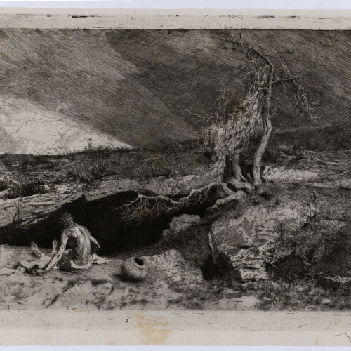 image for: Marià Fortuny - Anacoreta - Cap a 1869