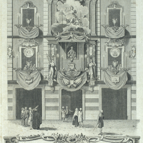image for: Agustí Sellent Torrents - Frontispici de la casa de Joan Pau Canals - Cap a 1783