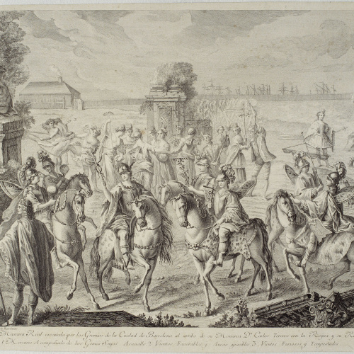 image for: A.J. Defehrt - Comitiva de Mercuri - 1764