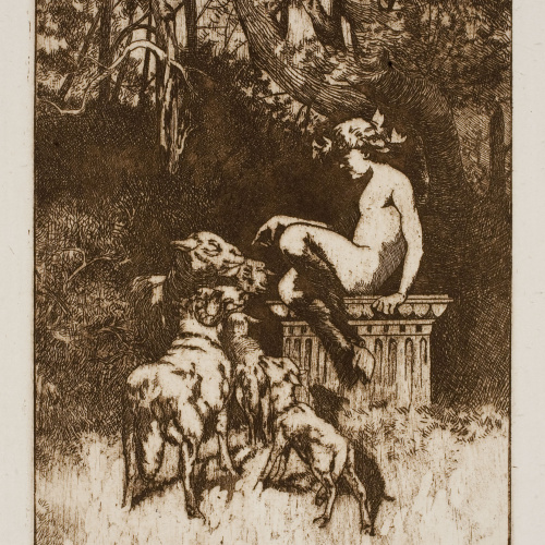 image for: Alexandre de Riquer - Composició al·legòrica - Inicis del segle XX