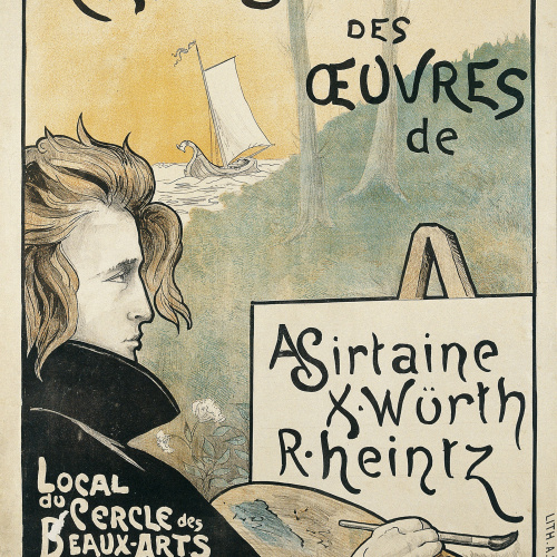 image for: Richard Heintz - Exposition des œuvres de A. Sirtaine, X. Würth, R. Heintz - 1897