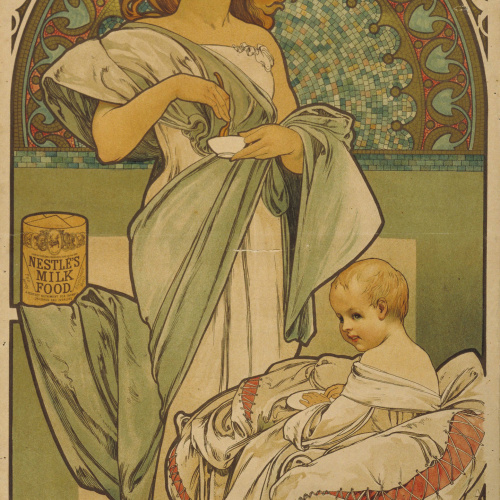 image for: Alphonse-Marie Mucha - Nestlé&#039;s Food - 1897
