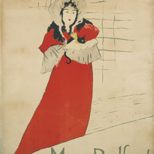 image for: Henri de Toulouse-Lautrec - May Belfort - 1895