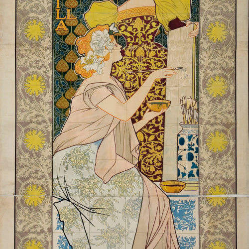 image for: Alexandre de Riquer - Mosaicos Escofet-Tejera y CA - 1900