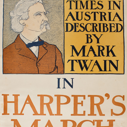 image for: Edward Penfield - Stirring Times in Austria. Harper&#039;s. March - 1898
