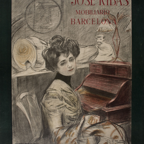 image for: Ramon Casas - José Ribas mobiliario Barcelona - Cap a 1901-1902