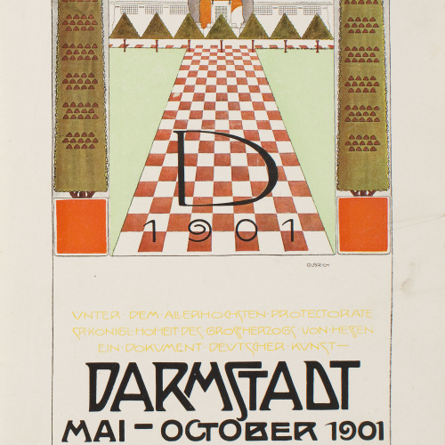 image for: Josef Maria Olbrich - Darmstadt Mai-October 1901 Die Ausstellung der Künstler-Kolonie - 1901