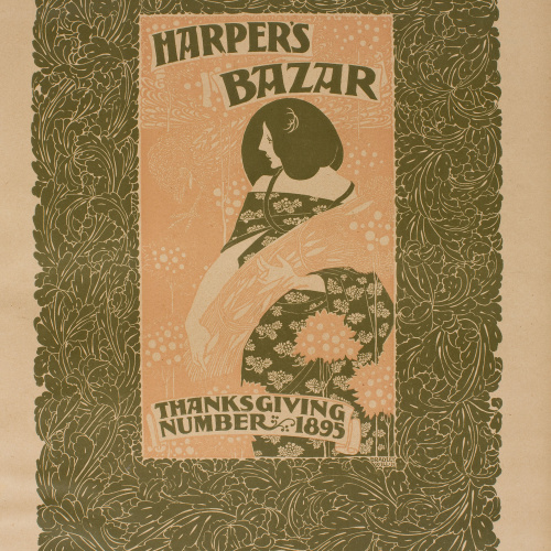 image for: William Henry Bradley - Harper&#039;s Bazar. Thanksgiving Number 1895 - 1895