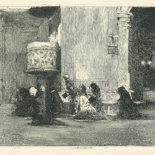 image for: Marià Fortuny - Interior de l&#039;església de Sant Josep - Cap a 1868