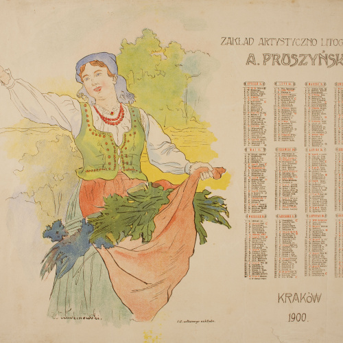image for: Wincenty Wodzinowski - Zaklad Artystyczno Litograficzny A. Pruszynski - 1900