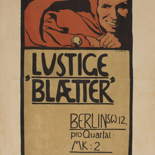 image for: Angelo Jank - Lustige Blætter - 1898
