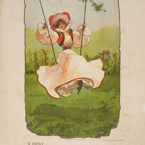 image for: John Hassall - [A Daisy] - Cap a 1893-1902