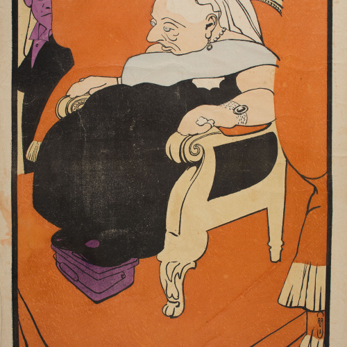 image for: Auguste Roubille - The Gracious Queen - Cap a 1900
