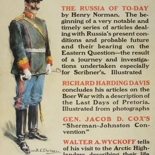 image for: Howard Chandler Christy - Scribner&#039;s for October - 1899. Publicat a Nova York el 1900