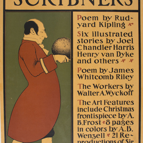 image for: Maxfield Parrish - The Christmas Scribner&#039;s - 1897