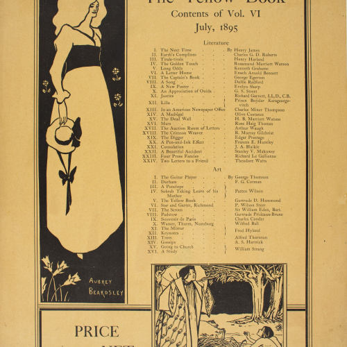 image for: Aubrey Vincent Beardsley - The Yellow Book (July 1895) - 1895