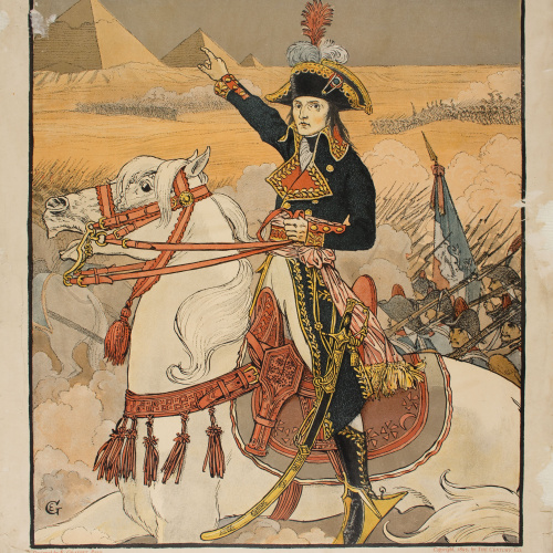 image for: Eugène Samuel Grasset - The June Century. Napoleon in Egypt - 1895