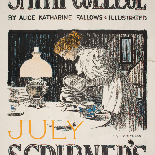 image for: Frederic Dorr Steele - July Scribner&#039;s - Anterior a 1903