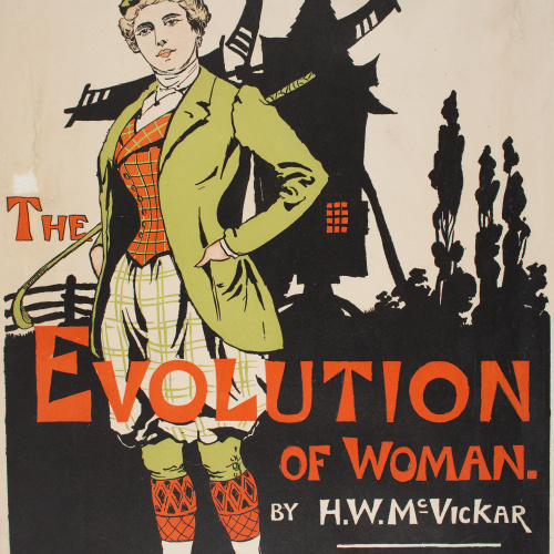 image for: Harry Whitney McVickar - The Evolution of Woman - Anterior a 1903