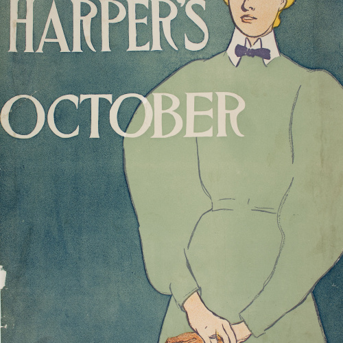 image for: Edward Penfield - Harper&#039;s October - 1896