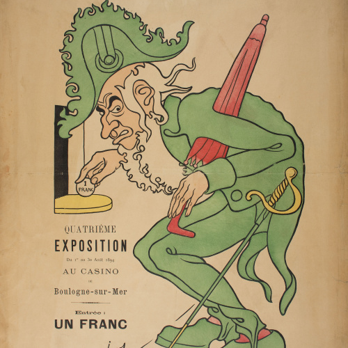image for: Henri-Gustave Jossot (Abdul Karim) - Salon des Cent - 1894