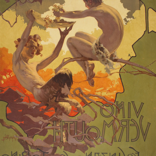 image for: Adolf Hohenstein - Vino Vermouth Fco. Cinzano e Cº - 1901 o anterior