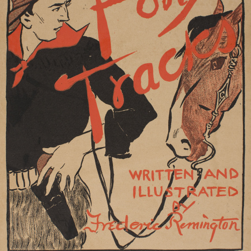image for: Edward Penfield - Pony Tracks - 1895