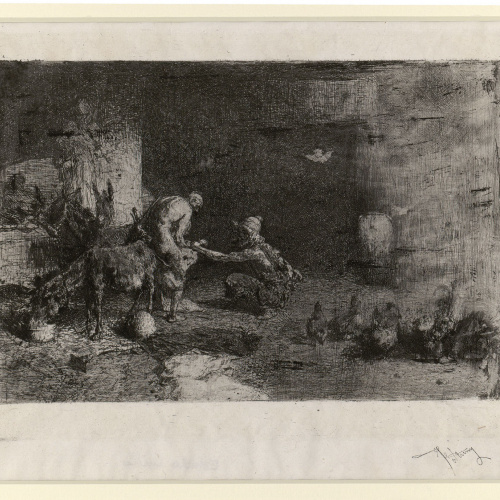 image for: Marià Fortuny - Ferrador marroquí - Cap a 1863