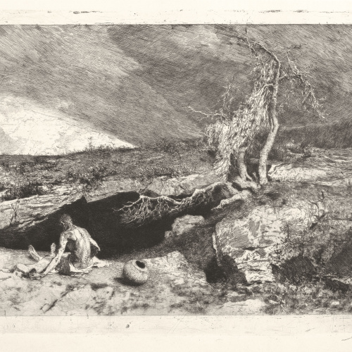 image for: Marià Fortuny - Anacoreta - Cap a 1869