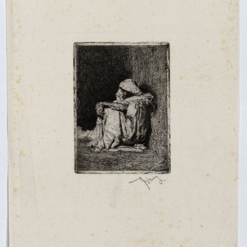 image for: Marià Fortuny - Àrab assegut - [no-dating]