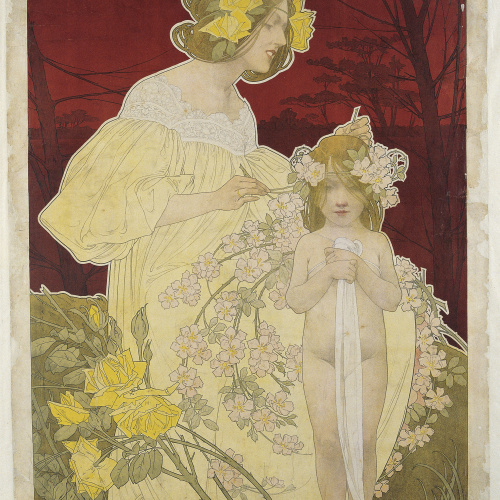 image for: Henri Privat-Livemont - [Palais de la Femme. Exposition de 1900] - 1900