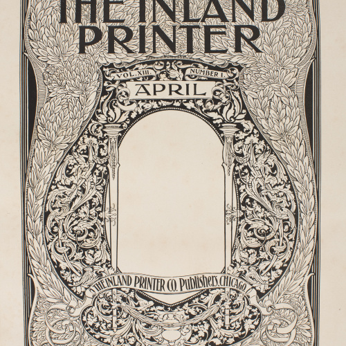 image for: William Henry Bradley - The Inland Printer. April - 1894