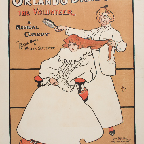 image for: John Hassall - Orlando Dando The Volunteer - 1898
