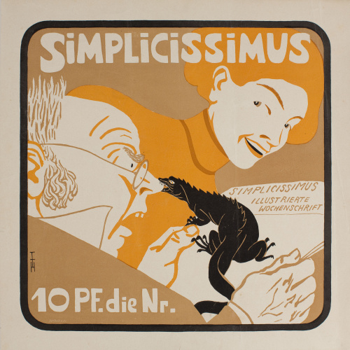 image for: Thomas Theodor Heine - Simplicissimus - 1901