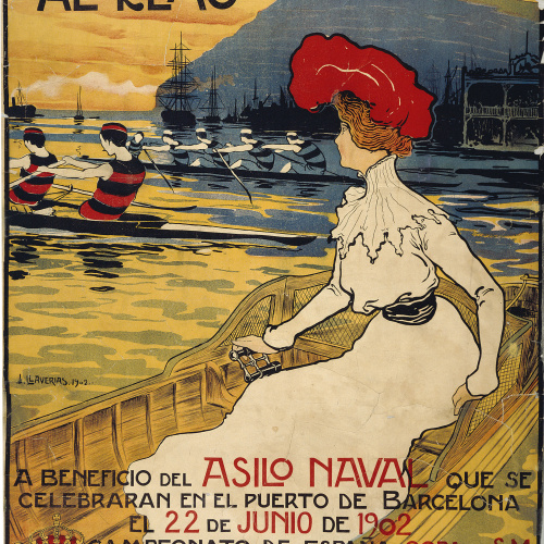 image for: Joan Llaverias - Regatas Internacionales al remo - Barcelona, 1902