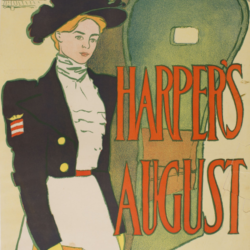 image for: Edward Penfield - Harper&#039;s August - 1897