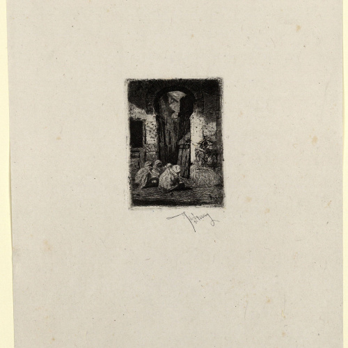 image for: Marià Fortuny - Tànger - Cap a 1861